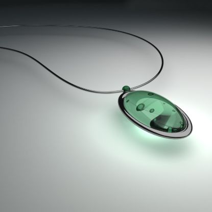Fotografia e Elegant Gemstone Necklace (rental).